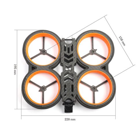 Diatone MXC Taycan 349 3 Inch 158mm 4S Cinewhoop FPV Racing Drone P...