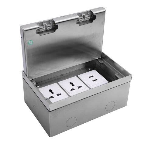 Recessed Floor Electrical Receptacle