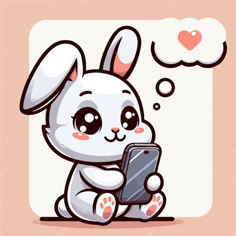 Premium Vector | Vector cute bunny stand up pose cartoon vector icon ...