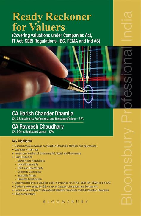 Buy Ready Reckoner for Valuers, 1e: Covering valuations under Companies ...