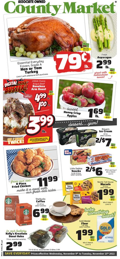 County Market Ad Circular - 11/09 - 11/15/2022 | Rabato