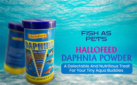 FishAsPets Hallofeed Daphnia Powder - Starter Feed For Fry, Juveniles ...