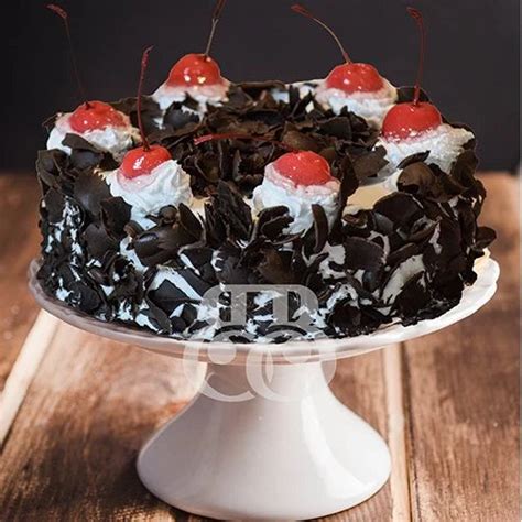 Flaky Black Forest Cake – Bake N Bloom