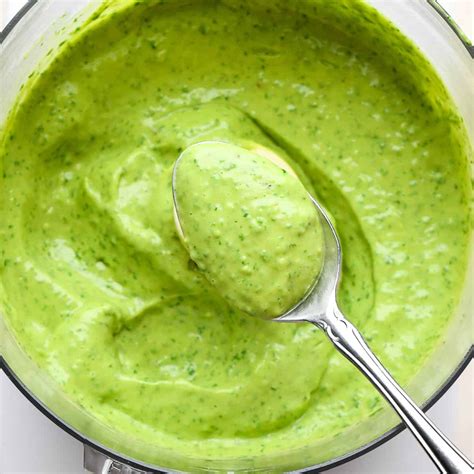 Cilantro Lime Avocado Dressing - JoyFoodSunshine