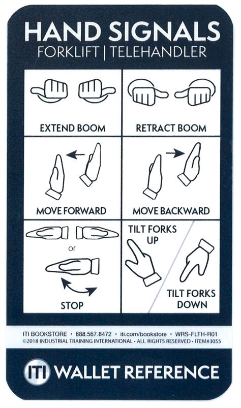 Image result for Telehandler Hand Signals