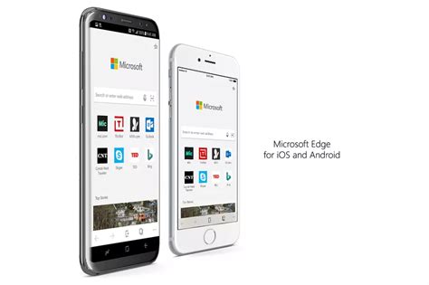 Il browser Microsoft Edge è disponibile in beta per gli smartphone Android