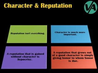 Character and Reputation 的图像结果