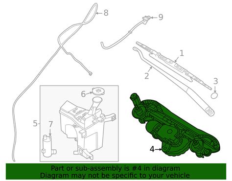 2020-2025 Nissan Versa Windshield Wiper Motor 28800-5EE0A | Hart Nissan of NoVa