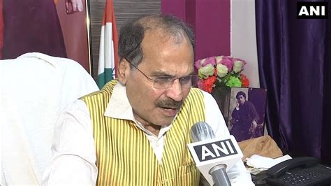 Adhir Ranjan Chowdhury hits back at Mamata Banerjee for questioning ...