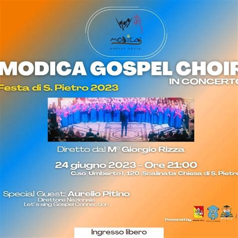 Modica Gospel Choir in Concerto (Festa S. Pietro 2023), Modica, Sicilia ...