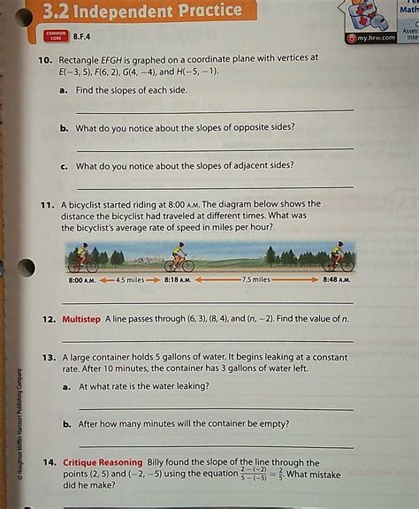 3.2 Independent Practice - 8th Grade - Melissa Boyer | Library | Formative