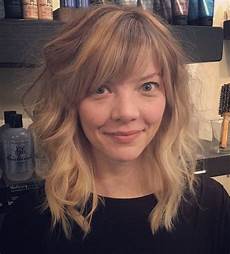 Wavy Hairstyles With Fringe by 40 Styles Featuring Curly Hair With Bangs Wavy Hairstyles With Fringe