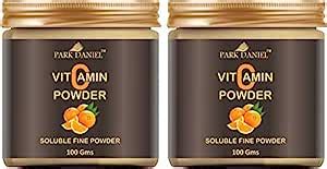 Park Daniel Vitamin C Powder Combo Pack Of 2 Bottle of 100 gms(200 gms ...