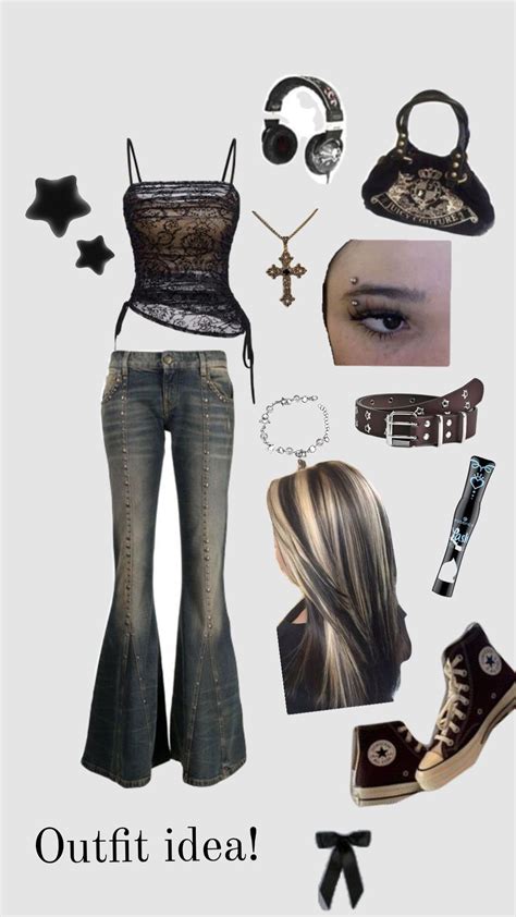 grunge/y2k outfit idea 💗🕸 in 2025 | Trashy outfits, Grunge outfits ...