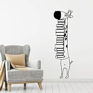 Buy Gadgets WRAP Giraffe Read Book Vinyl Wall Decal for Kids Rooms ...