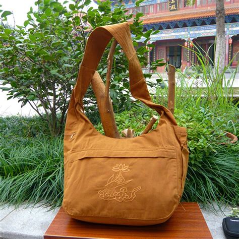 DH-Link Buddhist Monk Bag Embroidery Shaolin Kung Fu Oneshoulder Bag ...