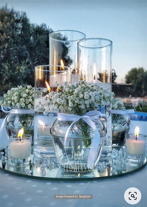 Classic Blue Wedding Table Decorations | Simple blue wedding decor ...