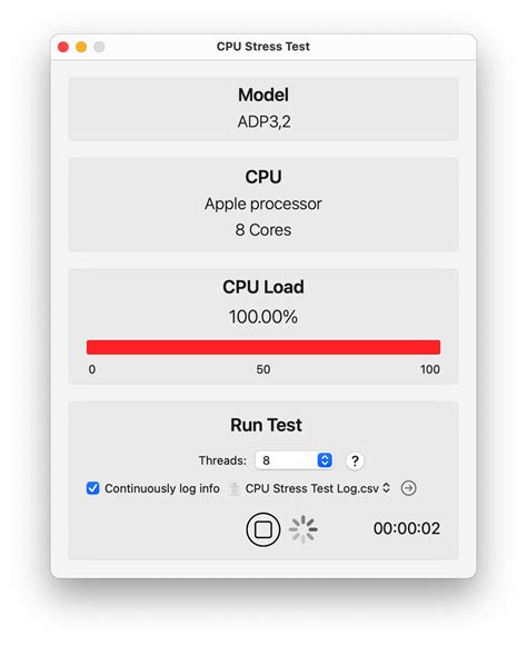 Stress Test Computer CPU 的图像结果