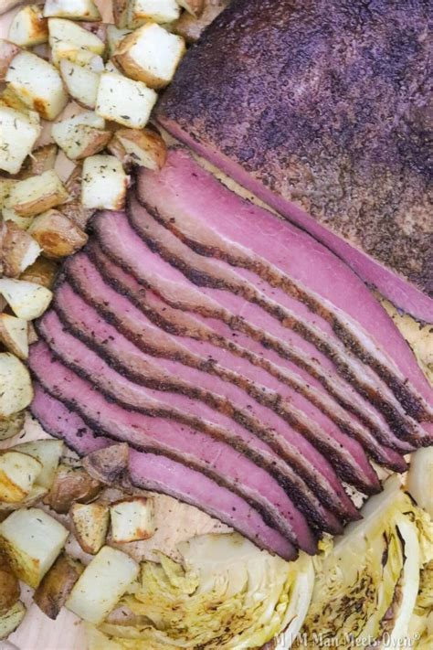 Smoked Corned Beef - Man Meets Oven
