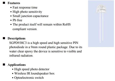 Image result for High Sensitive Photodiode
