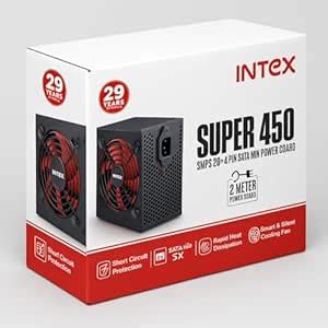 Amazon.in: Buy Super 450 SMPS 20+4PIN SATA with Power COORD Online at ...