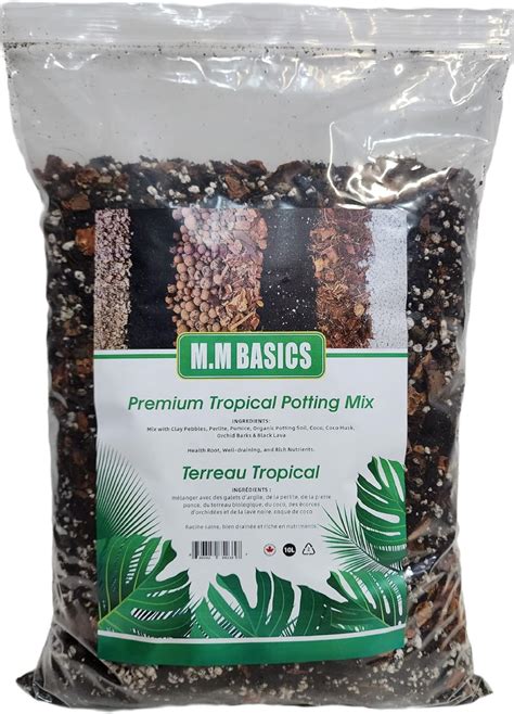 10 litres- Premium Tropical Potting Mix/Aroid Mix -with Clay Pebbles ...