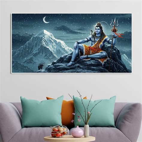 Buy Mahadev Paintings, Lord Shiva Paintings at Best prices – Vibecrafts