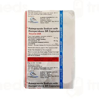 Alcyone D 30/20 MG Capsule Sr 10: Uses, Side Effects, Price & Substitutes