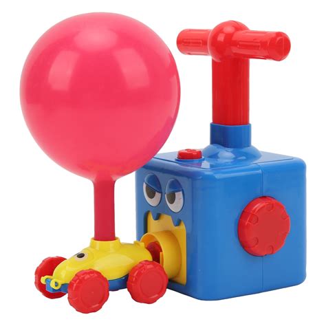 Balloon Powered Car, Inflatable Balloon Pump Hand Push Mini Plastic ...