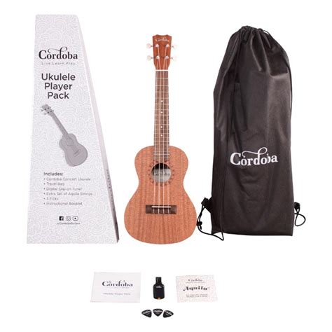 Cordoba Player Series Concert Ukulele Pack – BAJAAO.COM