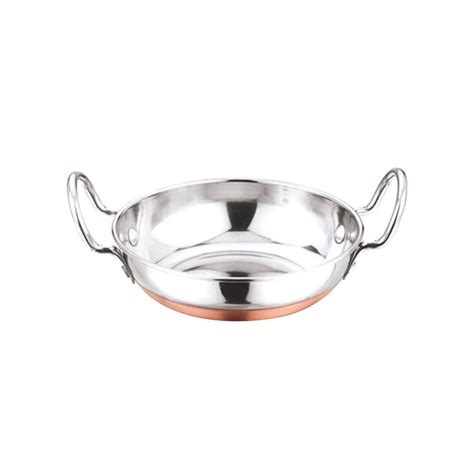 Buy ROYAL SAPPHIRE Stainless Steel Kadhai/deep Fry Pan With Two Side ...