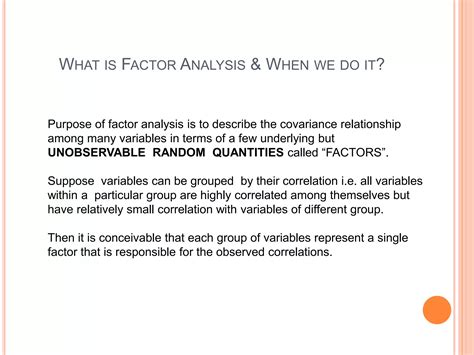 Image result for Factor Analysis Example