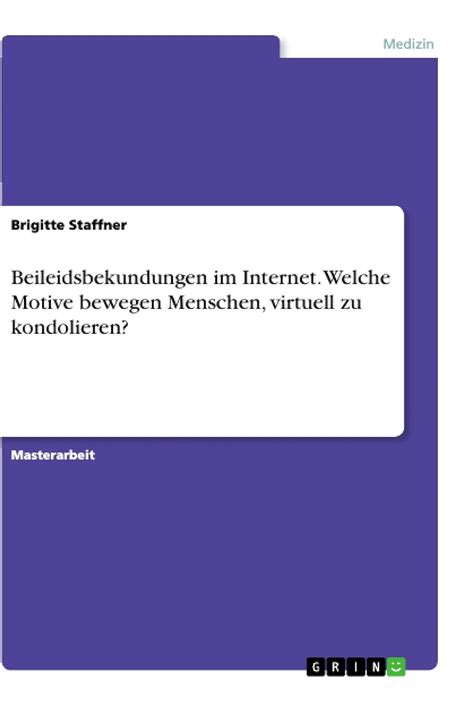 Buy Beileidsbekundungen im Internet. Welche Motive bewegen Menschen ...
