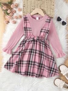 TIOR Girls Midi/Knee Length Festive/Wedding Dress Price in India - Buy ...