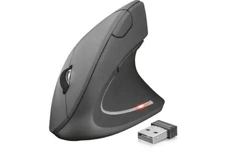Souris Trust SOURIS SANS FIL ERGONOMIQUE VERTO - NOIRE (PC/MAC) | Darty