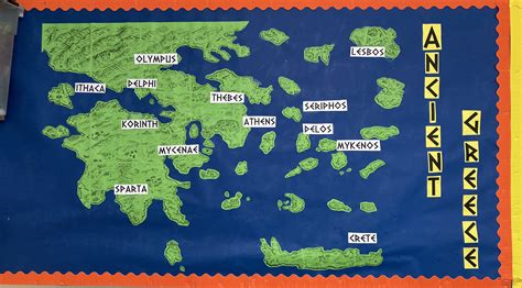 Odyssey Greek Mythology Map
