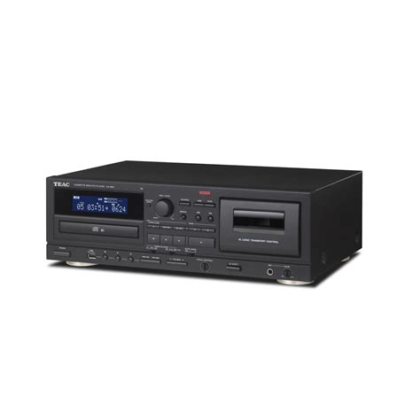 Teac AD-850-SE Cassette Deck and CD Player (Black) – AV Shack