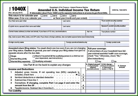 Kuvatulokset haulle irs form 1040x