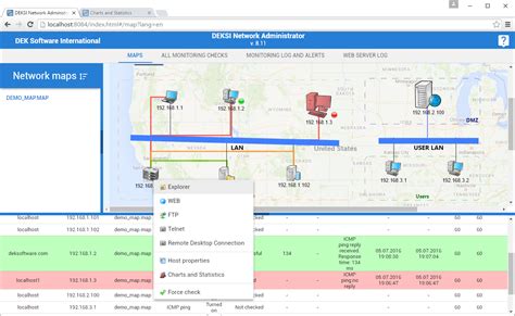 Image result for Network Monitor and Mapping