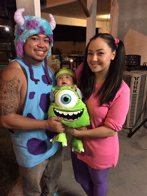 Family Monsters Inc Costumes