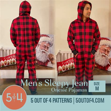 Men's Sleepy Jean Onesie Pajamas - 5 out of 4 Patterns