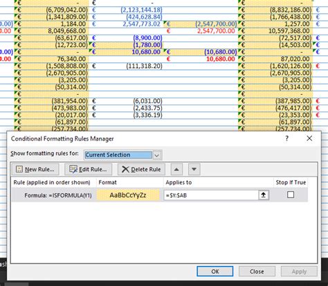 Image result for Conditional Formatting Formulas