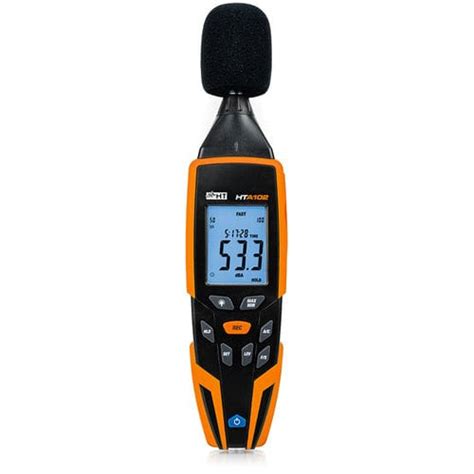 Basic sound level meter - HTA102 - HT - class 2 / USB / real-time