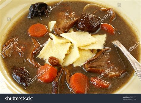 Polish Duck Blood Soup (Black Soup - "Czernina") Stock Photo 45621295 ...