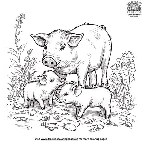 25+ Pig Coloring Pages: Fun And Educational For Kids