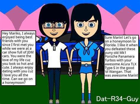 Mariko and Marin - Honeymoon by Dat-R34-Guy on DeviantArt