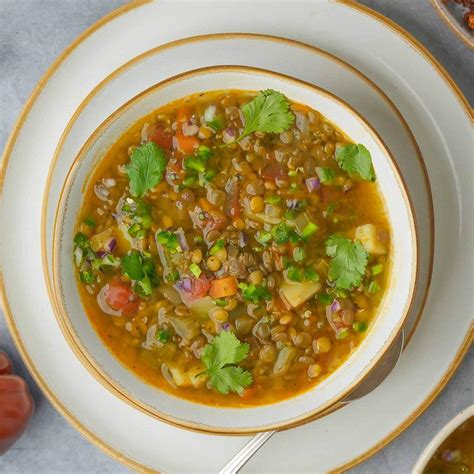 Sopa de Lentejas (Mexican Lentil Soup Recipe) - Cinnamon Snail