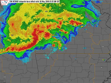 Significant Wind Damage and Tornadoes - May 8th, 2009