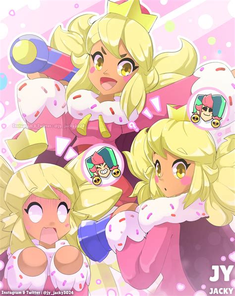 ArtStation - Cute Mandy Brawl Stars fanart