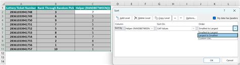 Randomize Data in Excel 的图像结果